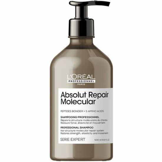 Loreal Professionnel Serie Expert Absolut Repair Molecular Tüm Yıpranmış Saçlar İçin Arındırıcı Şampuan 500 ml Loreal Professionnel Serie Expert Absolut Repair Molecular Tüm Yıpranmış Saçlar İçin Arındırıcı Şampuan 500 ml